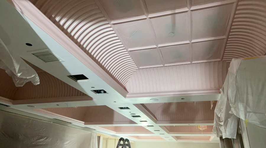 飾紀(jì)上品GRG廠(chǎng)家河北邯鄲東方洗浴中心GRG吊頂案例